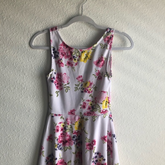 H&M skater flare dress white floral - Picture 6 of 9